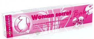 Woman secret BABY tehotenský test