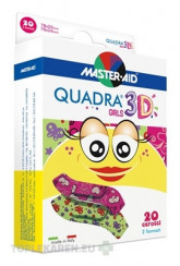 QUADRA 3D GIRLS Náplasť