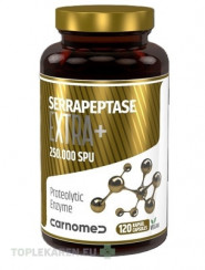 CarnoMed SERRAPEPTASE EXTRA+ 250.000 SPU