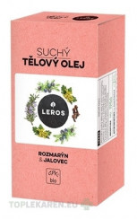 LEROS SUCHÝ TELOVÝ OLEJ ROZMARÍN & BORIEVKA