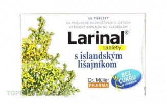 Dr. Müller LARINAL s islandským lišajníkom