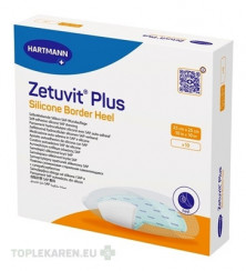 Zetuvit Plus Silicone Border Heel