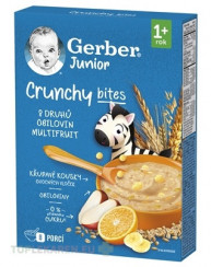 Gerber Junior Nemliečna kaša s chrumkavými kúskami