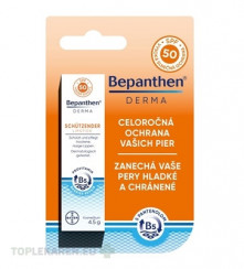 Bepanthen DERMA Balzam na pery SPF 50