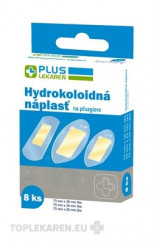 PLUS LEKÁREŇ Hydrokoloidná náplasť na pľuzgiere