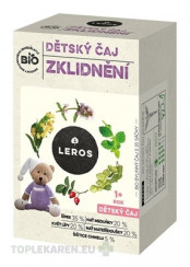 LEROS BIO DETSKY ČAJ UPOKOJENIE