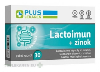 PLUS LEKÁREŇ Lactoimun + zinok