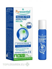 PURESSENTIEL MIGRA PURE Roll-on pri bolesti hlavy