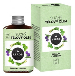 LEROS SUCHÝ TELOVÝ OLEJ BAZALKA & VERBENA