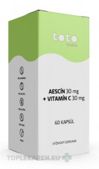 TOTO AESCÍN 30 mg + VITAMÍN C 30 mg