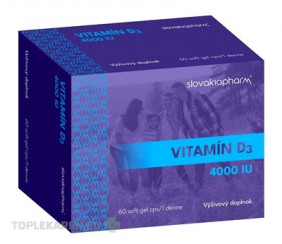 Slovakiapharm Vitamín D3 4000 IU