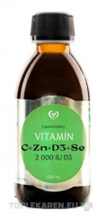 Vesantech Lipozomálny VITAMÍN C + Zn + D3 + Se