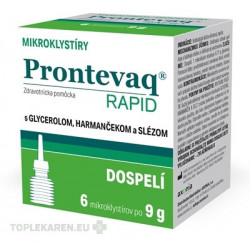 PRONTEVAQ RAPID mikroklystíry DOSPELÍ