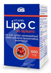 GS Vitamín Lipo C 500 mg so šípkami