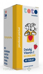 TOTO Detský Vitamín C na cmúľanie