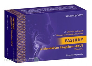 Slovakiapharm Pastilky s islandským lišajníkom