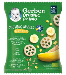 Gerber Organic Chrumkavé kolieska