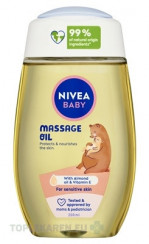 NIVEA BABY Upokojujúci masážny olej