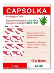 CAPSOLKA hrejivá kapsaicínová náplasť s ALOE VERA