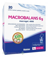Vitabalans MACROBALANS 6 g macrogol. 4000