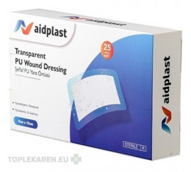 Aidplast Priehľadná sterilná náplasť na rany