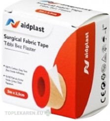 Aidplast Textilná bavlnená náplasť na cievke