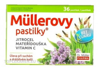 Müllerove pastilky SKOROCEL, MATERINA DÚŠKA, VIT.C