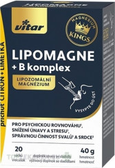 VITAR KINGS LIPOMAGNE + B komplex
