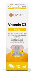 LIVSANE Vitamín D3 baby