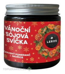 LEROS VIANOČNÁ SÓJOVA SVIEČKA