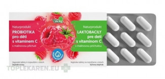 NaturProdukt LAKTOBACILY pre deti s vitamínom C