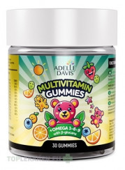 Adelle Davis MULTIVITAMIN GUMMIES+Omega+glucans