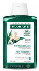 KLORANE ŠAMPÓN proti lupinám s galangalom