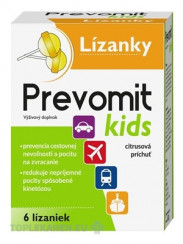 Prevomit kids Lízanky