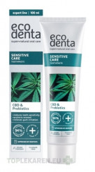 EcoDenta SENSITIVE care CBD & PROBIOTICS