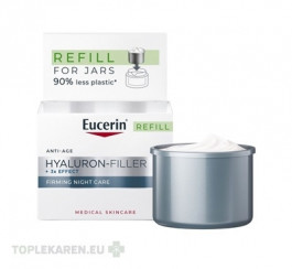 Eucerin HYALURON-FILLER+3xEFFECT Nočný krém REFILL