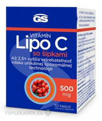 GS Vitamín Lipo C 500 mg so šípkami
