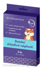 Slovakiapharm Detské chladivé náplasti