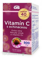 GS Vitamín C 500 mg s echinaceou Darček
