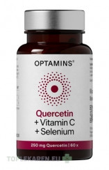 OPTAMINS Kvercetin + vitamín C + selén