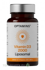 OPTAMINS Vitamín D3 2000 Lipozomálny