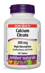 Webber Naturals Calcium citrát 300 mg