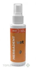 HERBADENT VET AKUT Bylinný ústny sprej s CHX