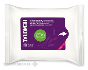 FYTO HEMORAL vlhčené obrúsky