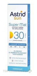 ASTRID SUN Pleťový krém Super Mat OF 30