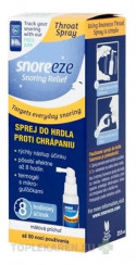 SNOREEZE SPREJ DO HRDLA PROTI CHRÁPANIU