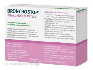 BRONCHOSTOP pastilky na cmúľanie