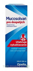 Mucosolvan pre dospelých