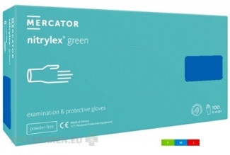 MERCATOR nitrylex green Nitrilové rukavice
