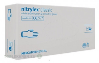 MERCATOR nitrylex white Nitrilové rukavice